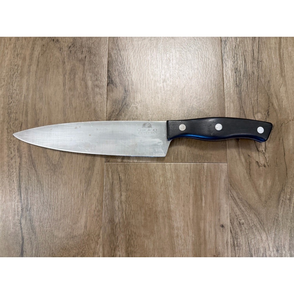 CHICAGO CUTLERY FORGED 8" CHEF'S KNIFE See Photos